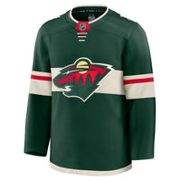 Minnesota Wild Hockey Jersey, Green Premium Sportswear Jersey Shirt, Long Sleeve Hockey Sweater Jersey, Casual Gift for Men, Style 202015698