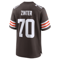Zak Zinter Cleveland Browns Football Jersey, Brown Game Sportswear Jersey Shirt, Lightweight Breathable Athletic Jersey, Casual Gift for Men