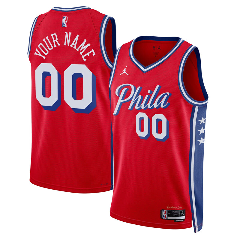 Philadelphia 76ers Basketball Jersey, Swingman Sportswear Jersey Shirt, Sleeveless Athletic Tank Jersey, Casual Gift for Men, Style 13315691