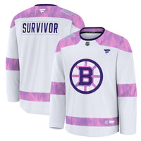 Boston Bruins Hockey Jersey, White Sportswear Jersey Shirt, Long Sleeve Hockey Sweater Jersey, Casual Gift for Men