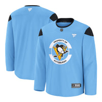 Pittsburgh Penguins Hockey Jersey, Blue Sportswear Jersey Shirt, Long Sleeve Hockey Sweater Jersey, Casual Gift for Men