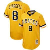 Pittsburgh Pirates Baseball Jersey, Gold Sportswear Jersey Shirt, Lightweight Breathable Athletic Jersey, Casual Gift for Men, Style 3292165