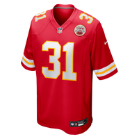 Priest Holmes Kansas City Chiefs Football Jersey, Red Game Sportswear Jersey Shirt, Lightweight Breathable Athletic Jersey, Casual Gift for Men