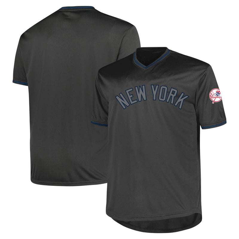 New York Yankees Baseball Jersey, Charcoal Fashion Sportswear Jersey Shirt, Lightweight Breathable Athletic Jersey, Casual Gift for Men