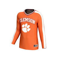 Clemson Tigers Volleyball Jersey, Orange Sportswear Jersey Shirt, Lightweight Breathable Athletic Jersey, Casual Gift for Men, Style 203494801
