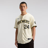 William Contreras Milwaukee Brewers Baseball Jersey, Sportswear Jersey Shirt, Lightweight Athletic Jersey, Casual Gift for Men, Style 202768480