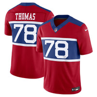 Andrew Thomas New York Giants Football Jersey, Red Limited Sportswear Jersey Shirt, Lightweight Breathable Athletic Jersey, Casual Gift for Men