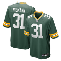 Nick Niemann Green Bay Packers Football Jersey, Game Sportswear Jersey Shirt, Lightweight Breathable Athletic Jersey, Casual Gift for Men