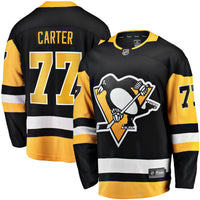 Jeff Carter Pittsburgh Penguins Hockey Jersey, Black Replica Sportswear Jersey Shirt, Long Sleeve Hockey Sweater Jersey, Casual Gift for Men