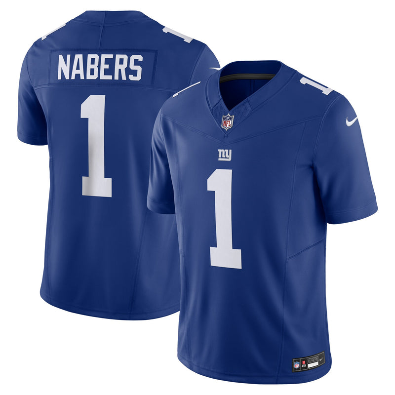 Malik Nabers New York Giants Football Jersey, Sportswear Jersey Shirt, Lightweight Athletic Jersey, Casual Gift for Men, Style 201677295