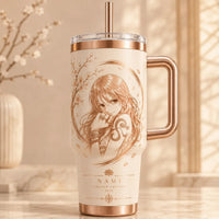 Quiet Bloom - Nami and the Sakura Ring Tumbler
