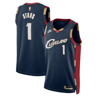 Max Strus Cleveland Cavaliers Basketball Jersey, Navy Classic Sportswear Jersey Shirt, Sleeveless Athletic Tank Jersey, Casual Gift for Men