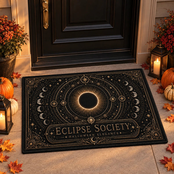 Eclipse Society - Celestial Halloween Elegance Doormat - main