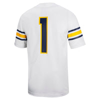 Cal Bears Football Jersey, White Sportswear Jersey Shirt, Lightweight Breathable Athletic Jersey, Casual Gift for Men, Style 201905492