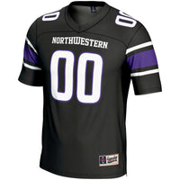 Northwestern Wildcats Football Jersey, Black Sportswear Jersey Shirt, Lightweight Breathable Athletic Jersey, Casual Gift for Men