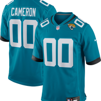 Josh Cameron Jacksonville Jaguars Football Jersey, Teal Sportswear Jersey Shirt, Lightweight Breathable Athletic Jersey, Casual Gift for Men