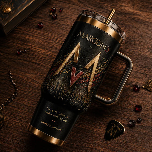 Love Is Louder - M5 Gold Emblem Tumbler - main