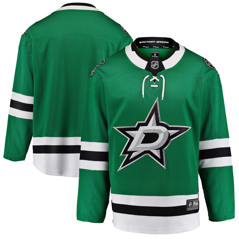 Dallas Stars Hockey Jersey, Green Breakaway Home Sportswear Jersey Shirt, Long Sleeve Hockey Sweater Jersey, Casual Gift for Men, Style 2793230