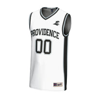 Providence Friars Basketball Jersey, White Fashion Lightweight Sportswear Jersey Shirt, Sleeveless Athletic Tank Jersey, Casual Gift for Men