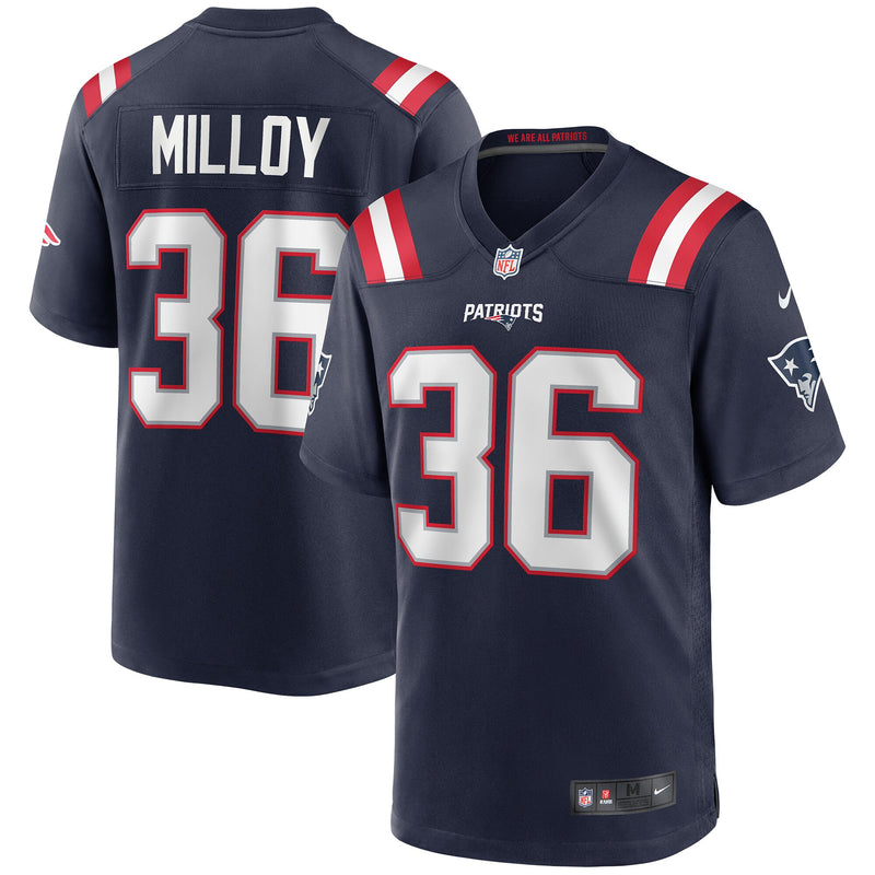Lawyer Milloy New England Patriots Football Jersey, Navy Sportswear Jersey Shirt, Lightweight Breathable Athletic Jersey, Casual Gift for Men
