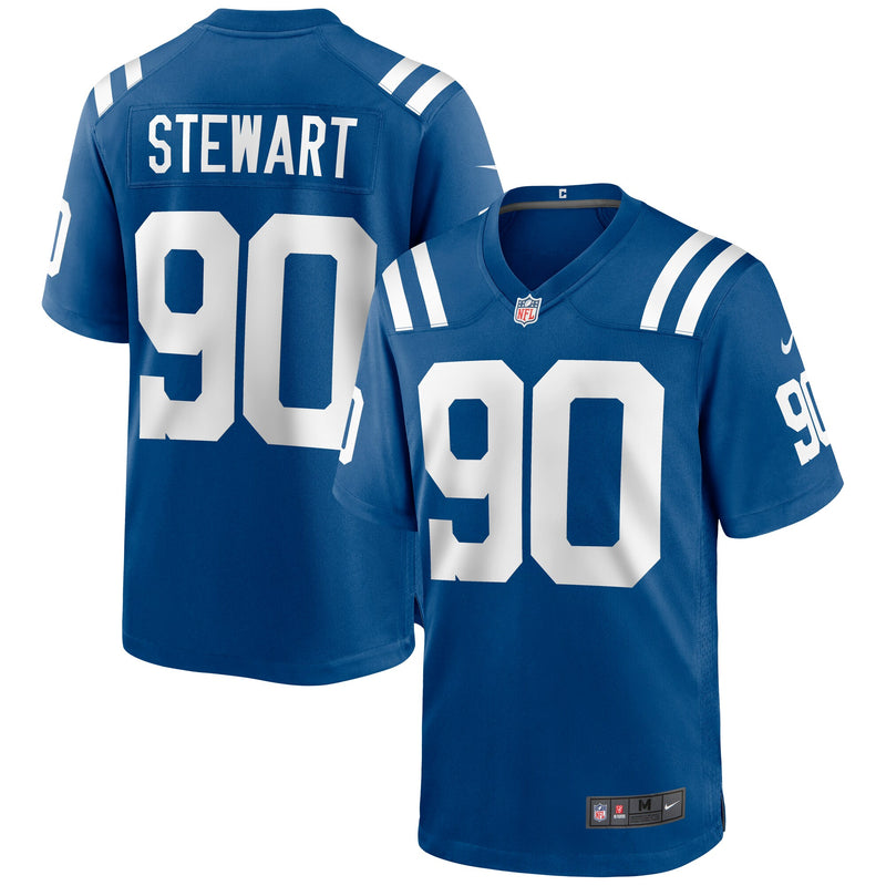 Grover Stewart Indianapolis Colts Football Jersey, Royal Sportswear Jersey Shirt, Lightweight Breathable Athletic Jersey, Casual Gift for Men
