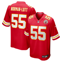 Omarr Norman-Lott Kansas City Chiefs Football Jersey, Red Sportswear Jersey Shirt, Lightweight Breathable Athletic Jersey, Casual Gift for Men