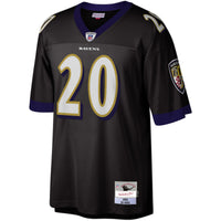 Ed Reed Baltimore Ravens Football Jersey, Black Replica Sportswear Jersey Shirt, Lightweight Breathable Athletic Jersey, Casual Gift for Men