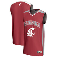 Washington State Cougars Basketball Jersey, Sportswear Jersey Shirt, Sleeveless Athletic Tank Jersey, Casual Gift for Men, Style 202200672