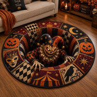 The Jester Rises - A Quilted Study in Halloween Atmosphere