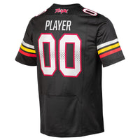 Maryland Terrapins Football Jersey, Black Sportswear Jersey Shirt, Lightweight Breathable Athletic Jersey, Casual Gift for Men, Style 200599492