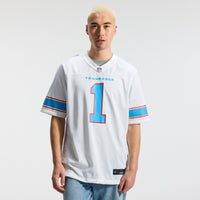 Cameron Ward Tennessee Titans Football Jersey, White Game Sportswear Jersey Shirt, Lightweight Breathable Athletic Jersey, Casual Gift for Men