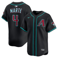 Ketel Marte Arizona Diamondbacks Baseball Jersey, Black Sportswear Jersey Shirt, Lightweight Breathable Athletic Jersey, Casual Gift for Men
