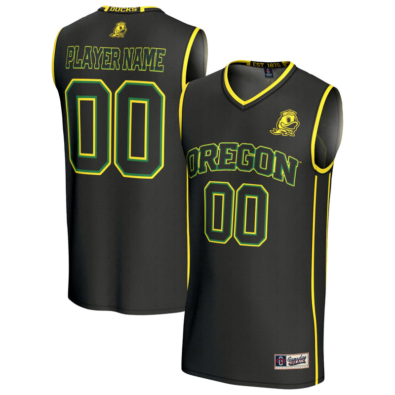 Oregon Ducks Basketball Jersey, Black Fashion Lightweight Sportswear Jersey Shirt, Sleeveless Athletic Tank Jersey, Casual Gift for Men
