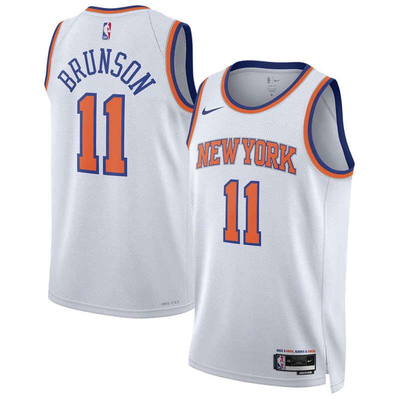 Jalen Brunson New York Knicks Basketball Jersey, Swingman Sportswear Jersey Shirt, Sleeveless Athletic Tank Jersey, Casual Gift for Men
