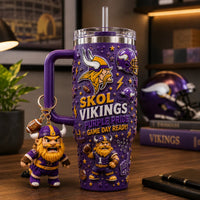 MIN Skol Purple Pride - Wraparound Game Day Tumbler Graphic