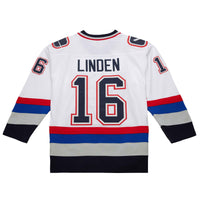 Trevor Linden Vancouver Canucks Hockey Jersey, White Sportswear Jersey Shirt, Long Sleeve Hockey Sweater Jersey, Casual Gift for Men