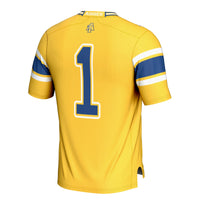 North Carolina A&T Aggies Football Jersey, Gold Sportswear Jersey Shirt, Lightweight Breathable Athletic Jersey, Casual Gift for Men