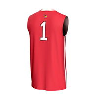 Illinois State Redbirds Basketball Jersey, Red Fashion Lightweight Sportswear Jersey Shirt, Sleeveless Athletic Tank Jersey, Casual Gift for Men