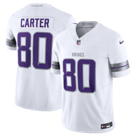 Cris Carter Minnesota Vikings Football Jersey, White Sportswear Jersey Shirt, Lightweight Breathable Athletic Jersey, Casual Gift for Men