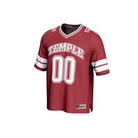 Temple Owls Football Jersey, Cherry Sportswear Jersey Shirt, Lightweight Breathable Athletic Jersey, Casual Gift for Men, Style 202073255