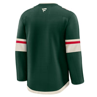 Minnesota Wild Hockey Jersey, Green Premium Sportswear Jersey Shirt, Long Sleeve Hockey Sweater Jersey, Casual Gift for Men, Style 202015698