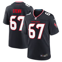 Evan Brown Houston Texans Football Jersey, Navy Game Sportswear Jersey Shirt, Lightweight Breathable Athletic Jersey, Casual Gift for Men