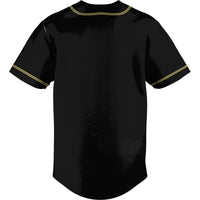 Kennebec Valley Community College Baseball Jersey, Black Sportswear Jersey Shirt, Lightweight Breathable Athletic Jersey, Casual Gift for Men