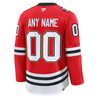 Chicago Blackhawks Hockey Jersey, Red Premium Sportswear Jersey Shirt, Long Sleeve Hockey Sweater Jersey, Casual Gift for Men, Style 203133903