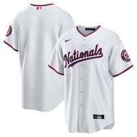 Washington Nationals Baseball Jersey, White Sportswear Jersey Shirt, Lightweight Breathable Athletic Jersey, Casual Gift for Men, Style 4784245