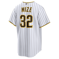 Casey Mize San Diego Padres Baseball Jersey, White Replica Sportswear Jersey Shirt, Lightweight Breathable Athletic Jersey, Casual Gift for Men