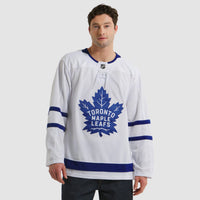 Toronto Maple Leafs Hockey Jersey, White Sportswear Jersey Shirt, Long Sleeve Hockey Sweater Jersey, Casual Gift for Men, Style 202015721