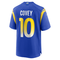 Britain Covey Los Angeles Rams Football Jersey, Royal Game Sportswear Jersey Shirt, Lightweight Breathable Athletic Jersey, Casual Gift for Men