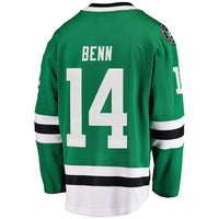 Jamie Benn Dallas Stars Hockey Jersey, Green Breakaway Sportswear Jersey Shirt, Long Sleeve Hockey Sweater Jersey, Casual Gift for Men