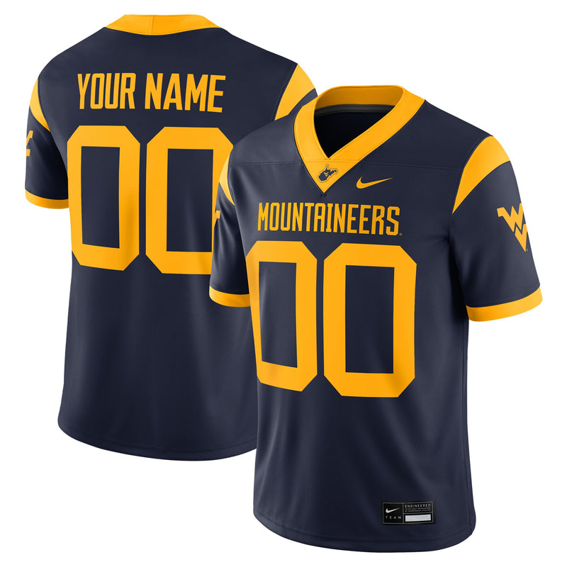 West Virginia Mountaineers Football Jersey, Sportswear Jersey Shirt, Lightweight Athletic Jersey, Casual Gift for Men, Style 202015217